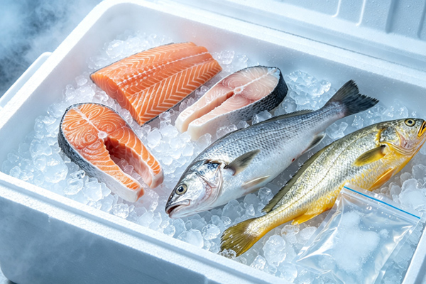 El registrador de temperatura desechable USB garantiza la calidad del pescado refrigerado en el transporte de cadena de frío El registrador de temperatura desechable USB garantiza la calidad del pescado refrigerado en el transporte de cadena de frío